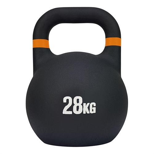 Tunturi Competetion Kettlebell  - 28 kg i sort og orange