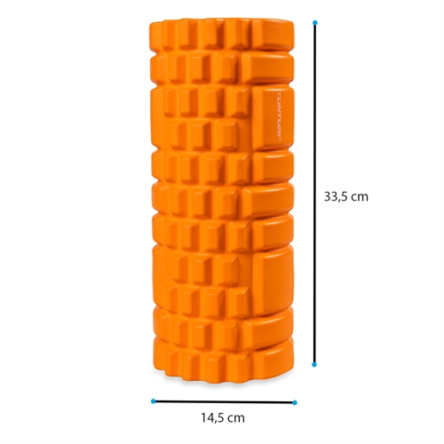 Mål Tunturi Yoga Grid Foamroller - 33 cm /Orange