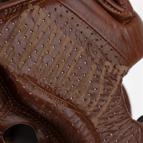 Everlast 1910 Boksehjelm (Vintage Brun) detalje