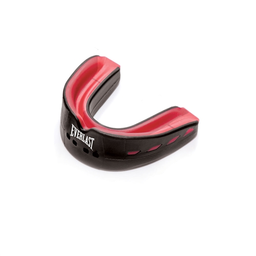 Everlast Evershield Dobbelt Tandsbeskytter - Sort/rød