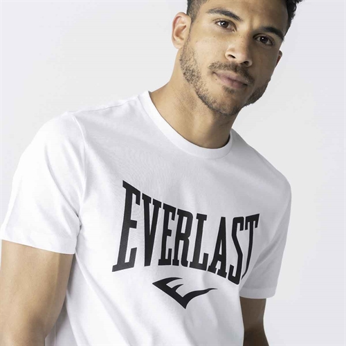 Everlast Russel T-Shirt - Hvid logo foran