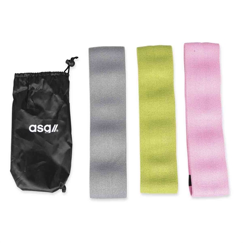 ASG Tekstil Elastikker - 3-pak med pose