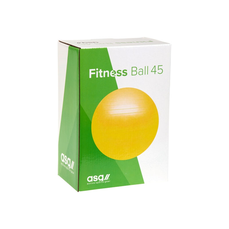 ASG træningsbold - 45 cm gul i kasse