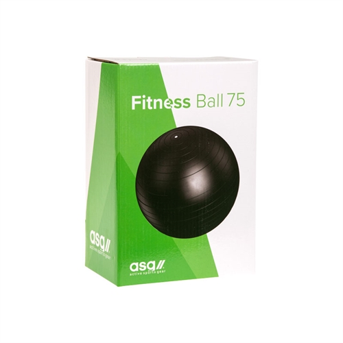 ASG Træningsbold - 75 cm sort i kasse