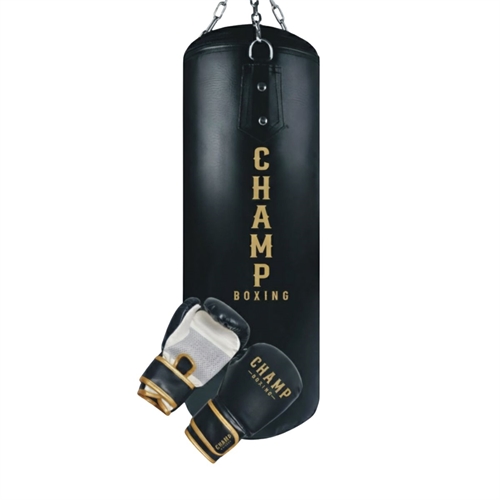 Champ Junior Boksesæt - Flere størrelser (Sort/Guld)