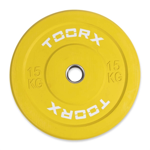 TOORX 15 KG. BUMBER VÆGTSKIVE