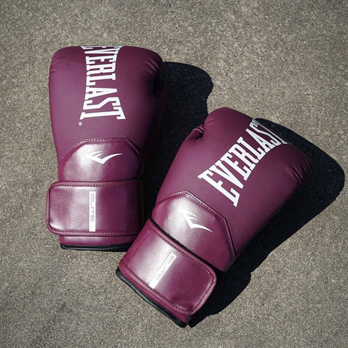 Everlast Elite 2 Boksehandsker – Bordeaux miljø