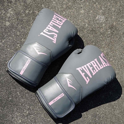 Everlast Elite 2 Boksehandsker - Grå/Pink miljø
