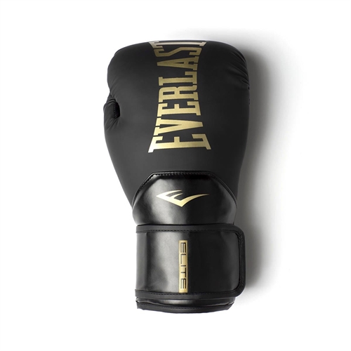 Everlast Elite 2 Boksehandsker - Sort/guld en handske