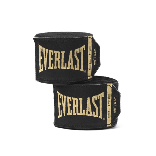 Everlast Elite Håndbind - Sort fra siden