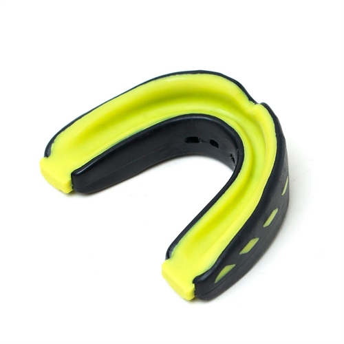 Everlast Evershield Double Tandbeskytter - Sort/grøn top