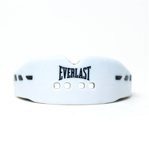 Everlast Evershield Double Tandbeskytter - Hvid logo