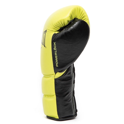 Everlast Powerlock Pro Kamp Boksehandsker - Neon fra siden