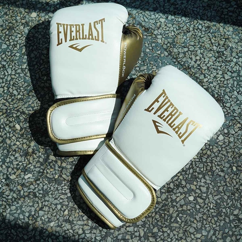 Everlast Powerlock 2R Boksehandsker - Hvid miljø