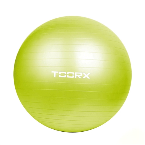  TOORX ABS Træningsbold - Ø65 cm i farven limegrøn