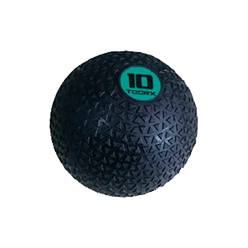 Toorx Slam Træningsbold - 10 kg / Ø 23 cm i sort og grøn