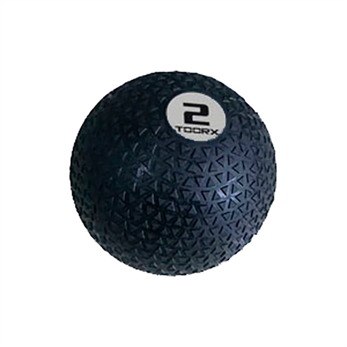 TOORX Slam Træningsbold - 2 kg / Ø 23 cm i sort og hvid