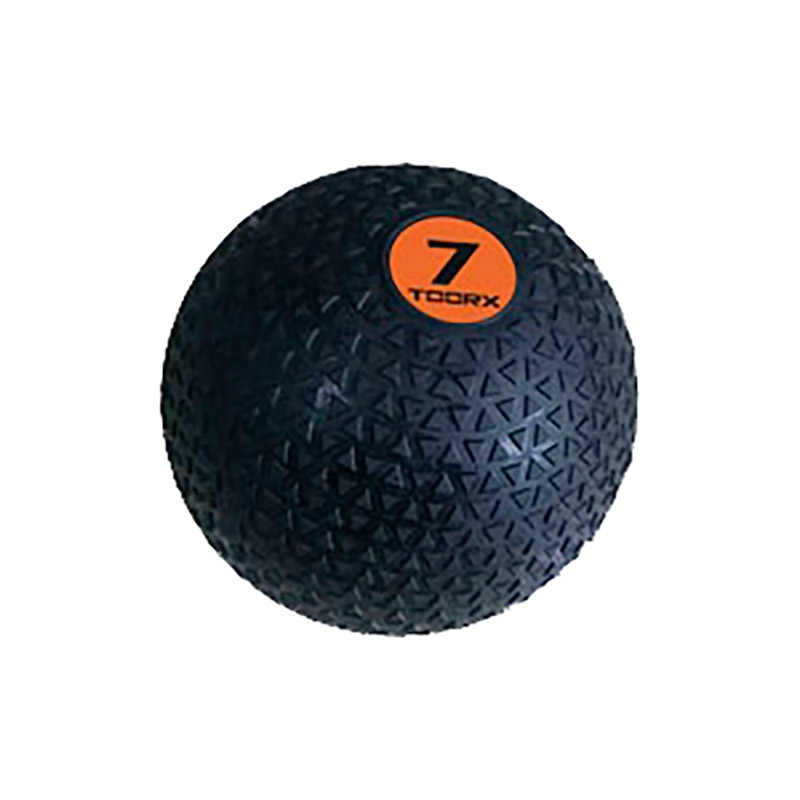 Toorx Slam Træningsbold - 7 kg / Ø 23 cm i sort og orange