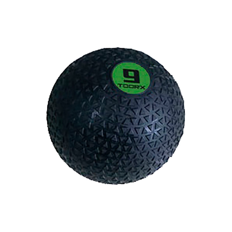 Toorx Slam Træningsbold - 9 kg / Ø 23 cm i sort og grøn